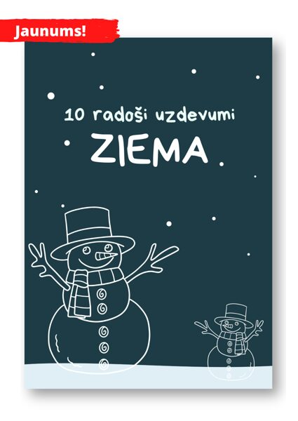 10 radoši uzdevumi "Ziema"